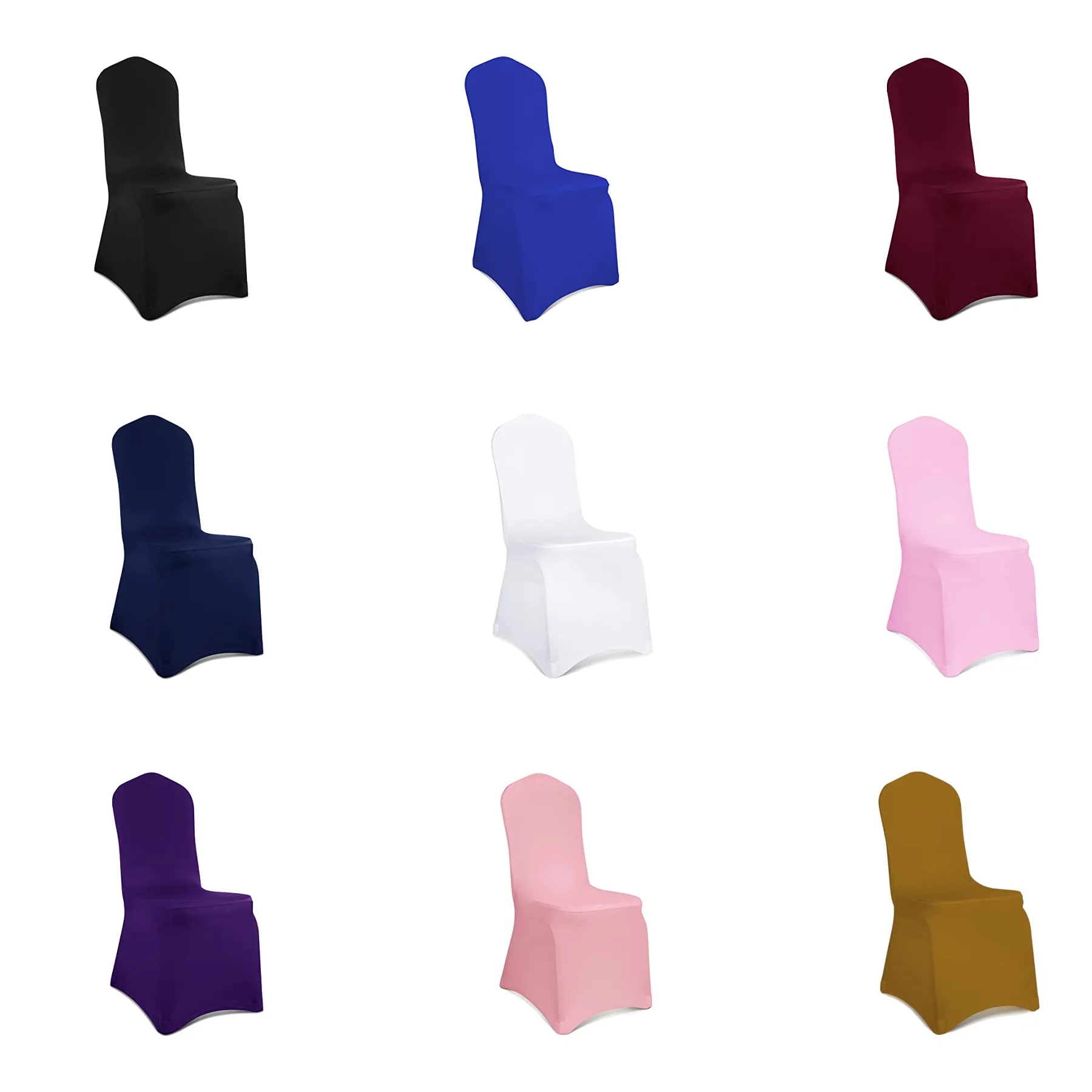 Stretch Fit Dining Chair Cover - Image 3
