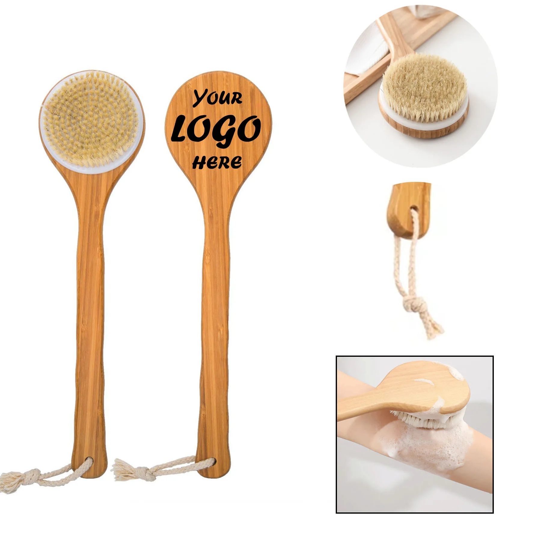 Bamboo Shower Brush