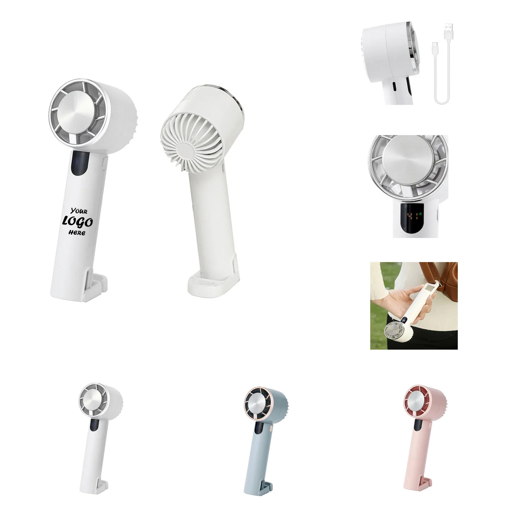Handheld Fan w/ Stand