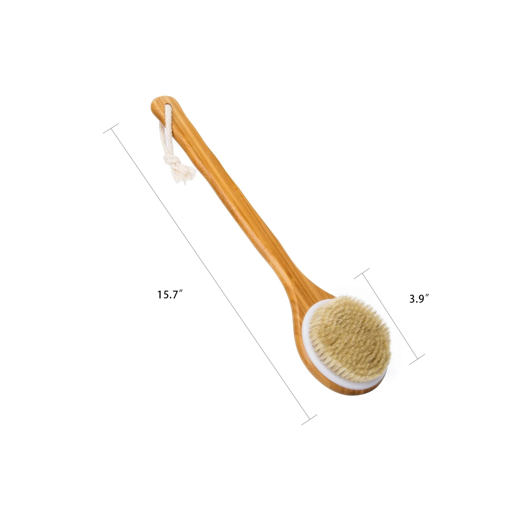 Bamboo Shower Brush - Image 2