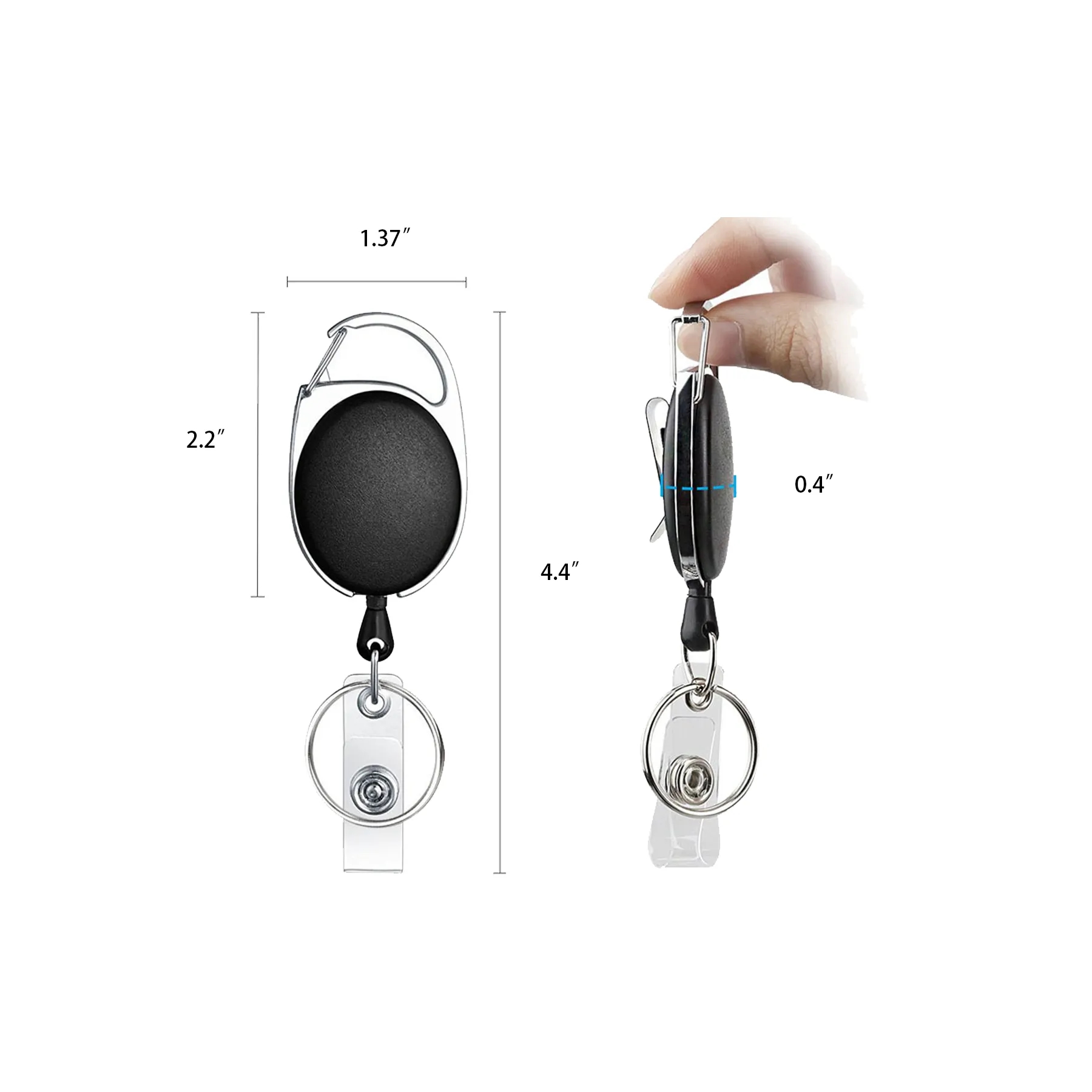 Retractable Badge Reel - Image 2