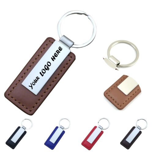 PU Leather Key Tag