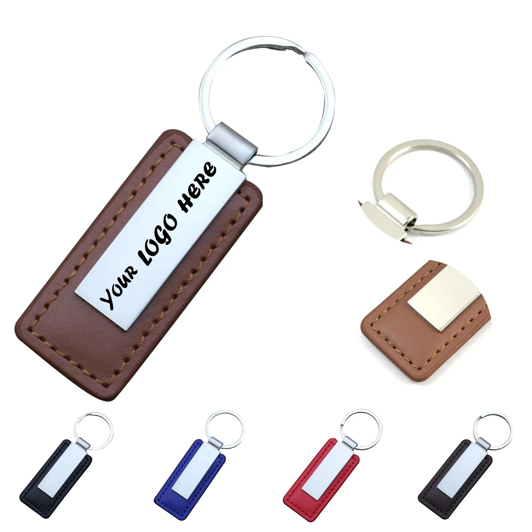 PU Leather Key Tag