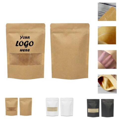 Kraft Stand-Up Snack Pouch