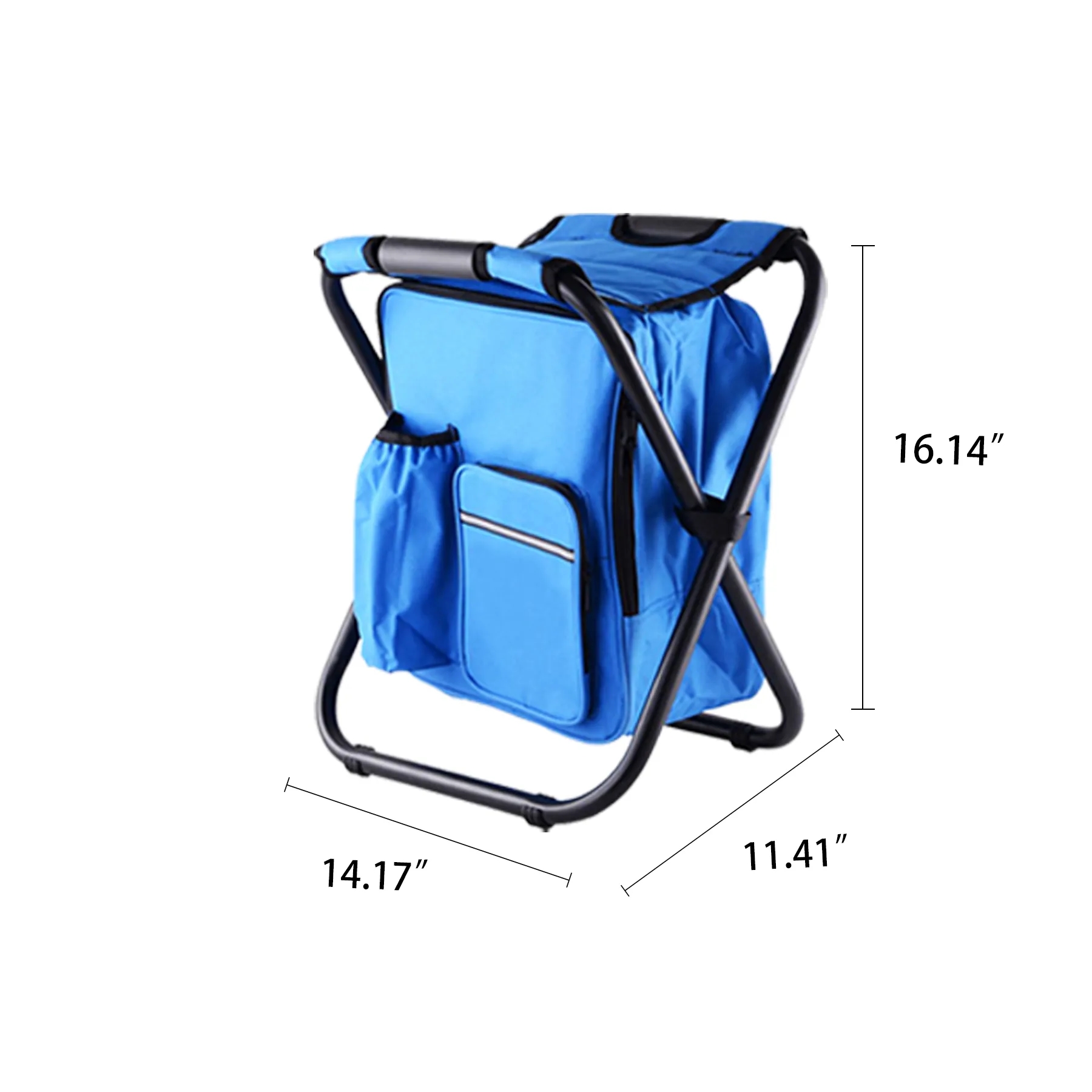 Foldable Cooler Backpack Stool - Image 2