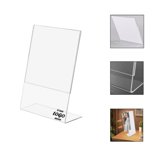 Slant-Back Sign Stand Holder
