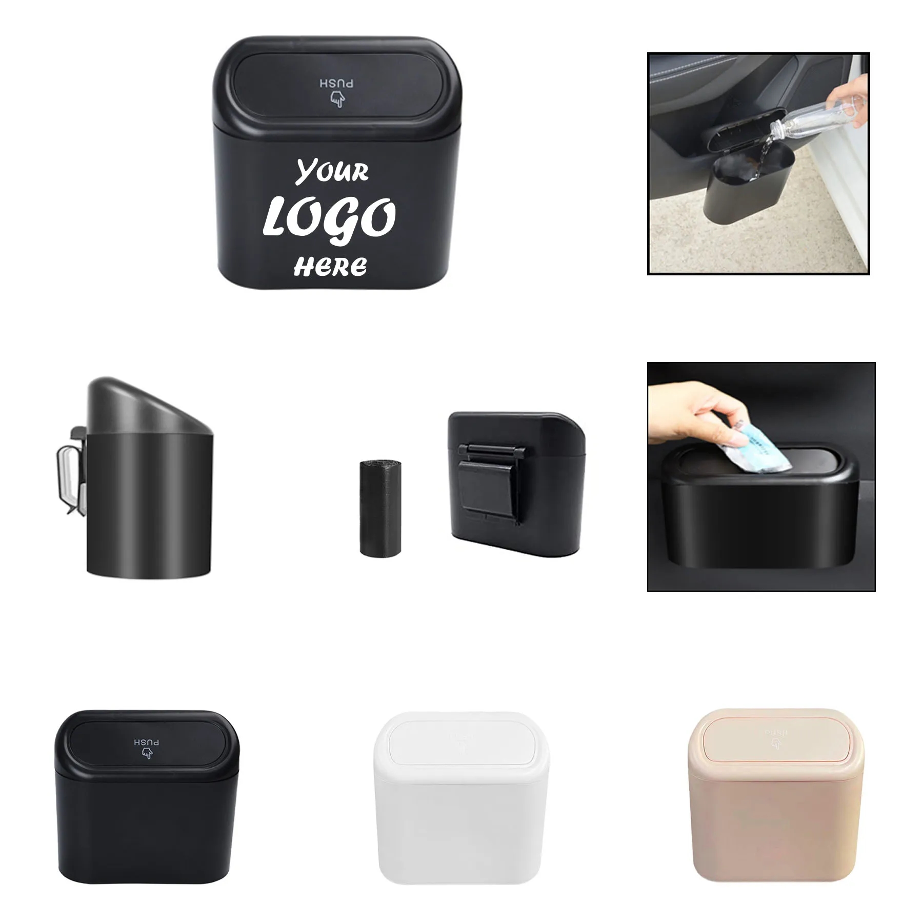 Car Trash Can