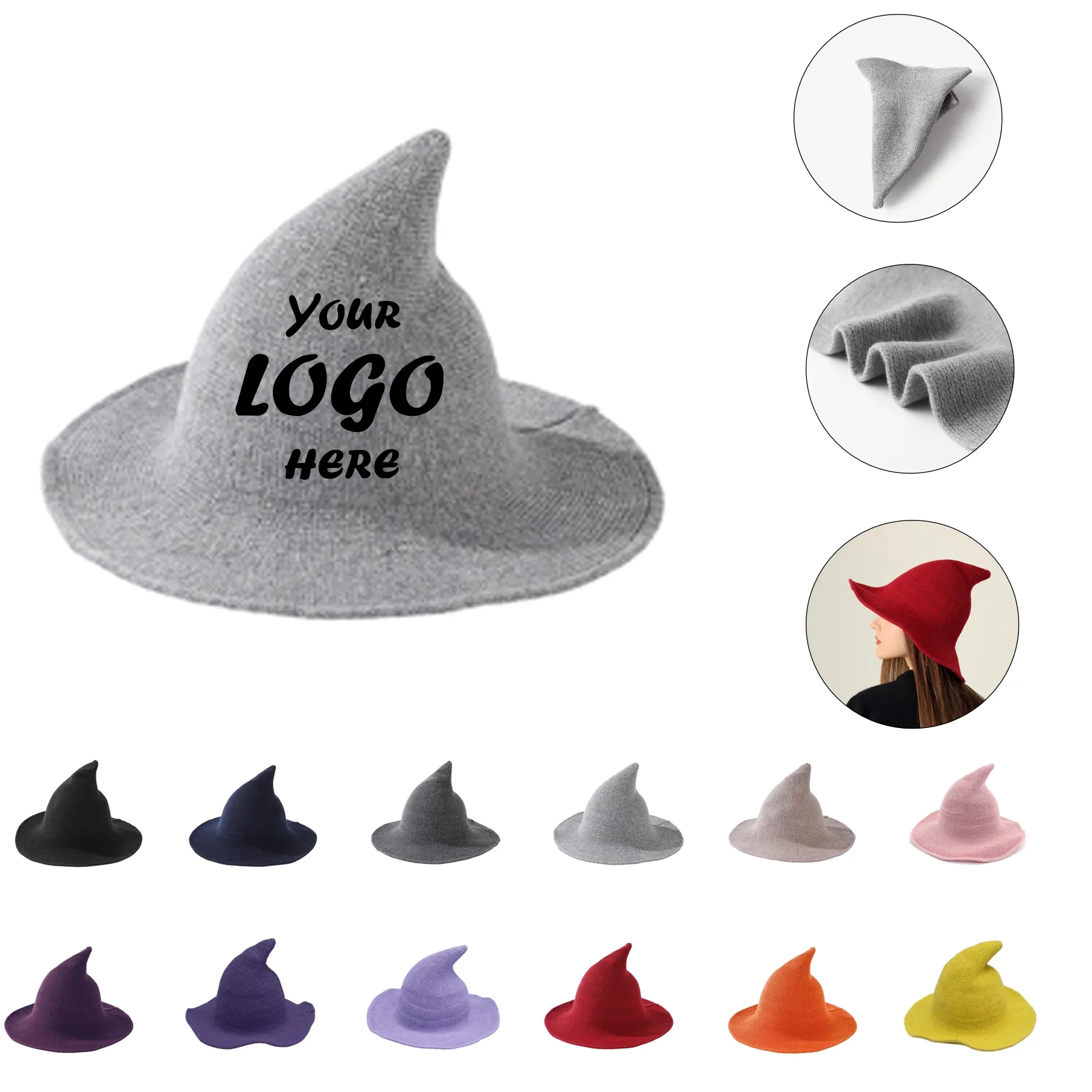 Knit Wizard Hat