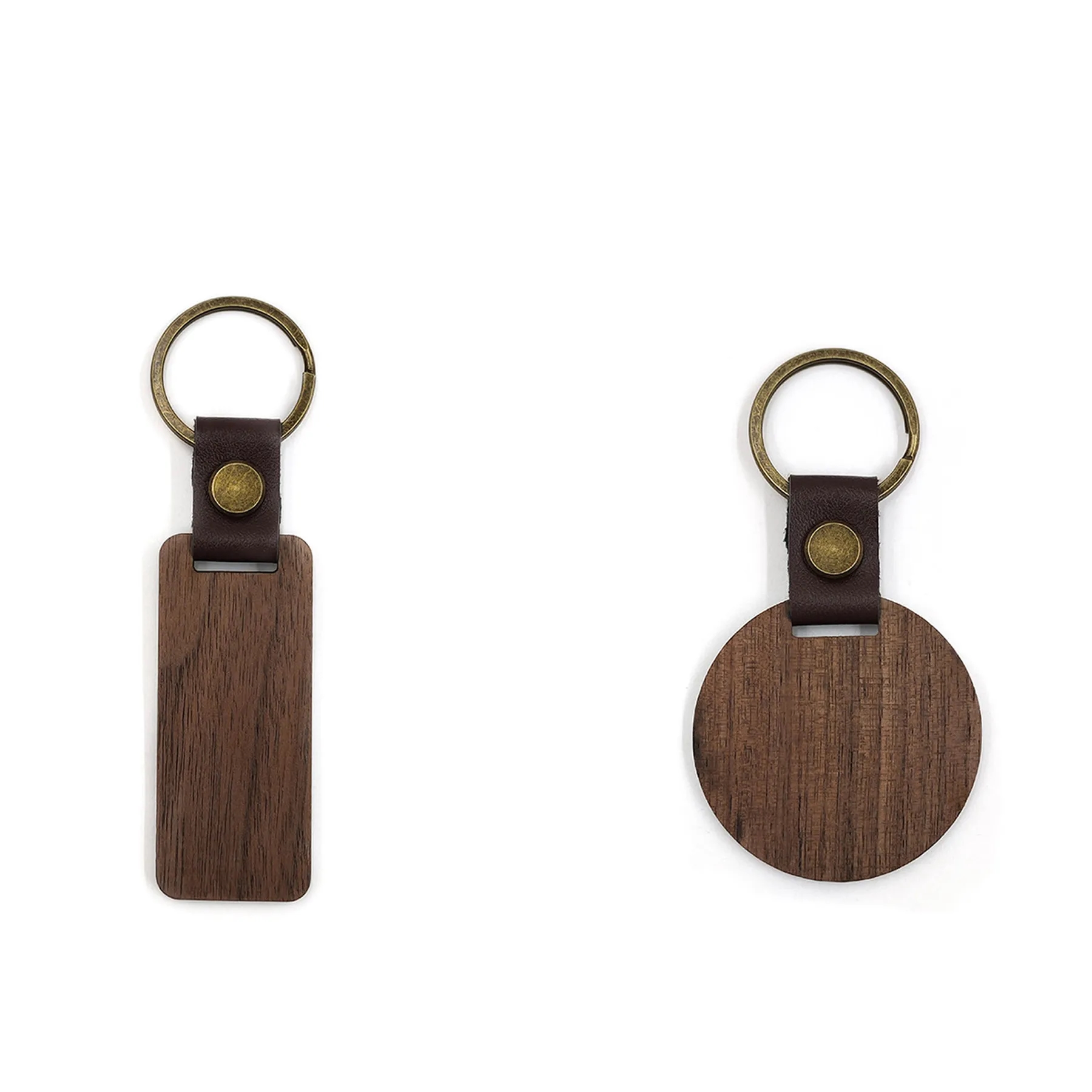 Peach-Wood Keychain - Image 3