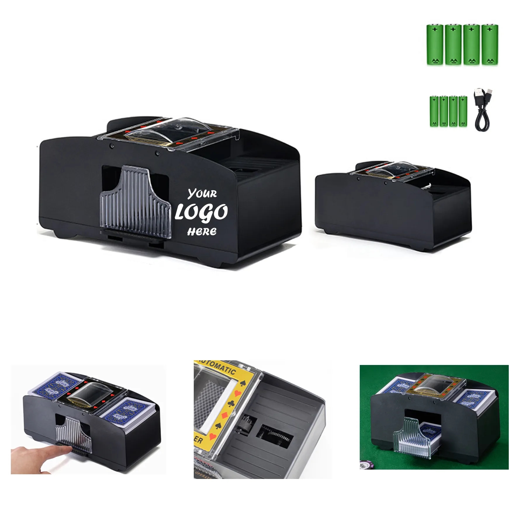 Two Deck Card Shuffler