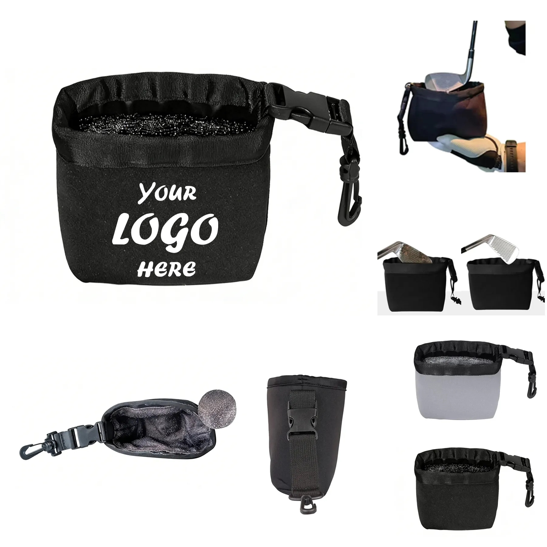 Golf Club & Ball Scrub Bag