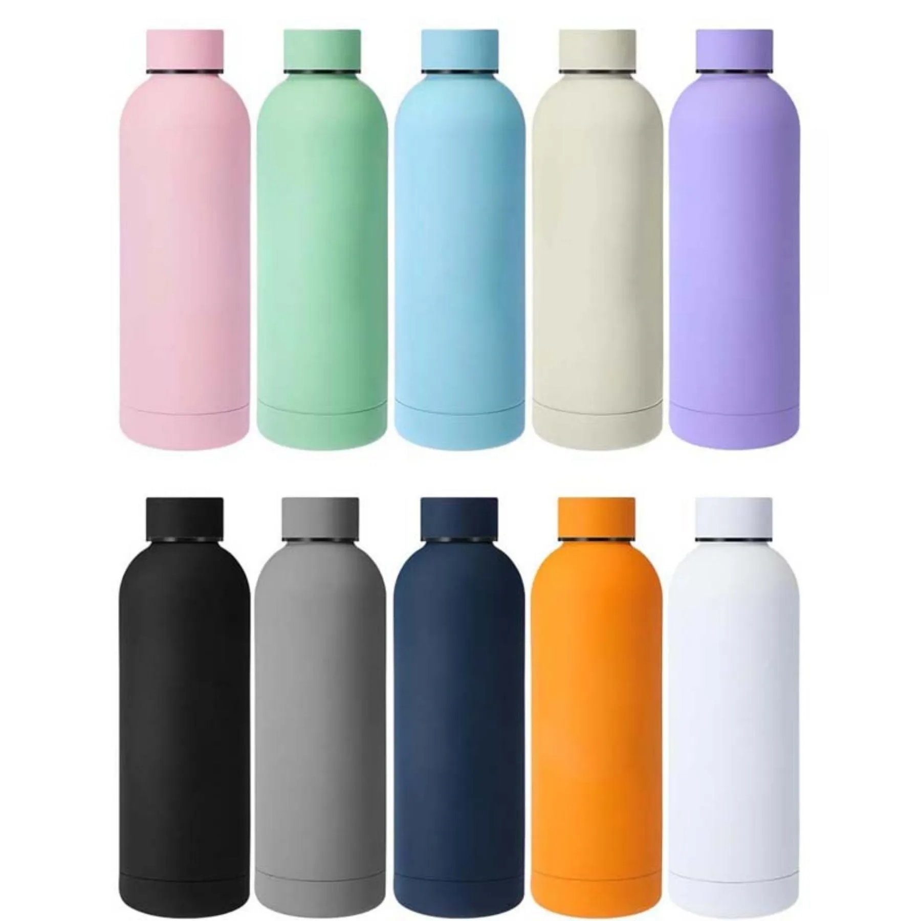 16 Oz Stainless Steel Gym Bottle - Image 3
