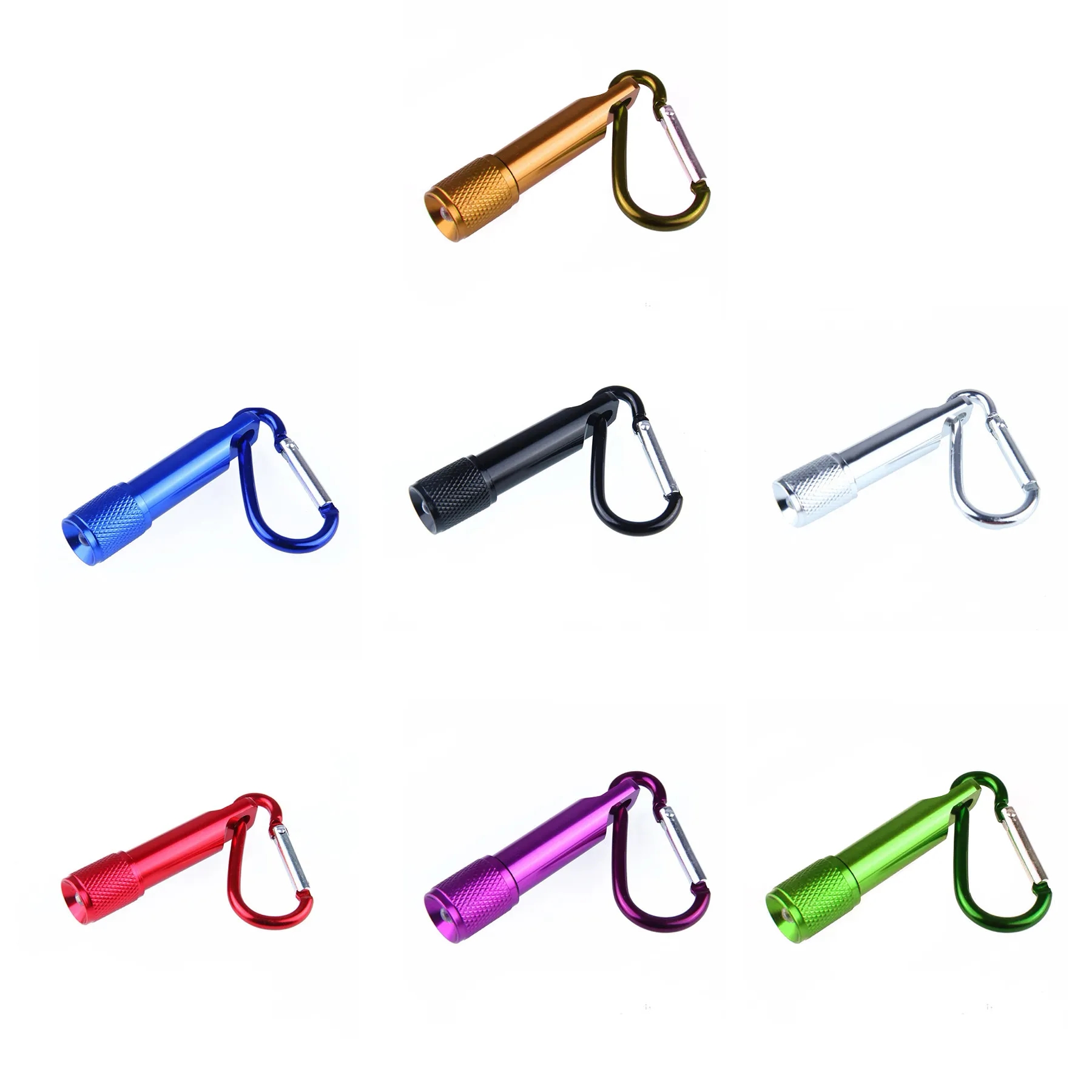 Aluminum Carabiner Flashlight - Image 3