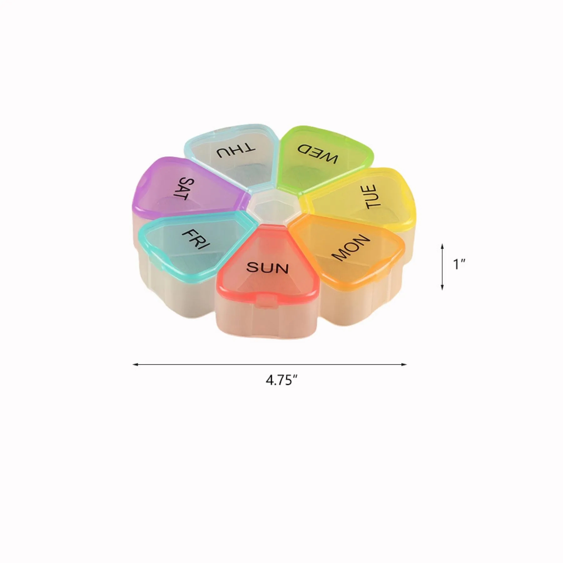 7-Day Flower Pill Organizer - Image 2