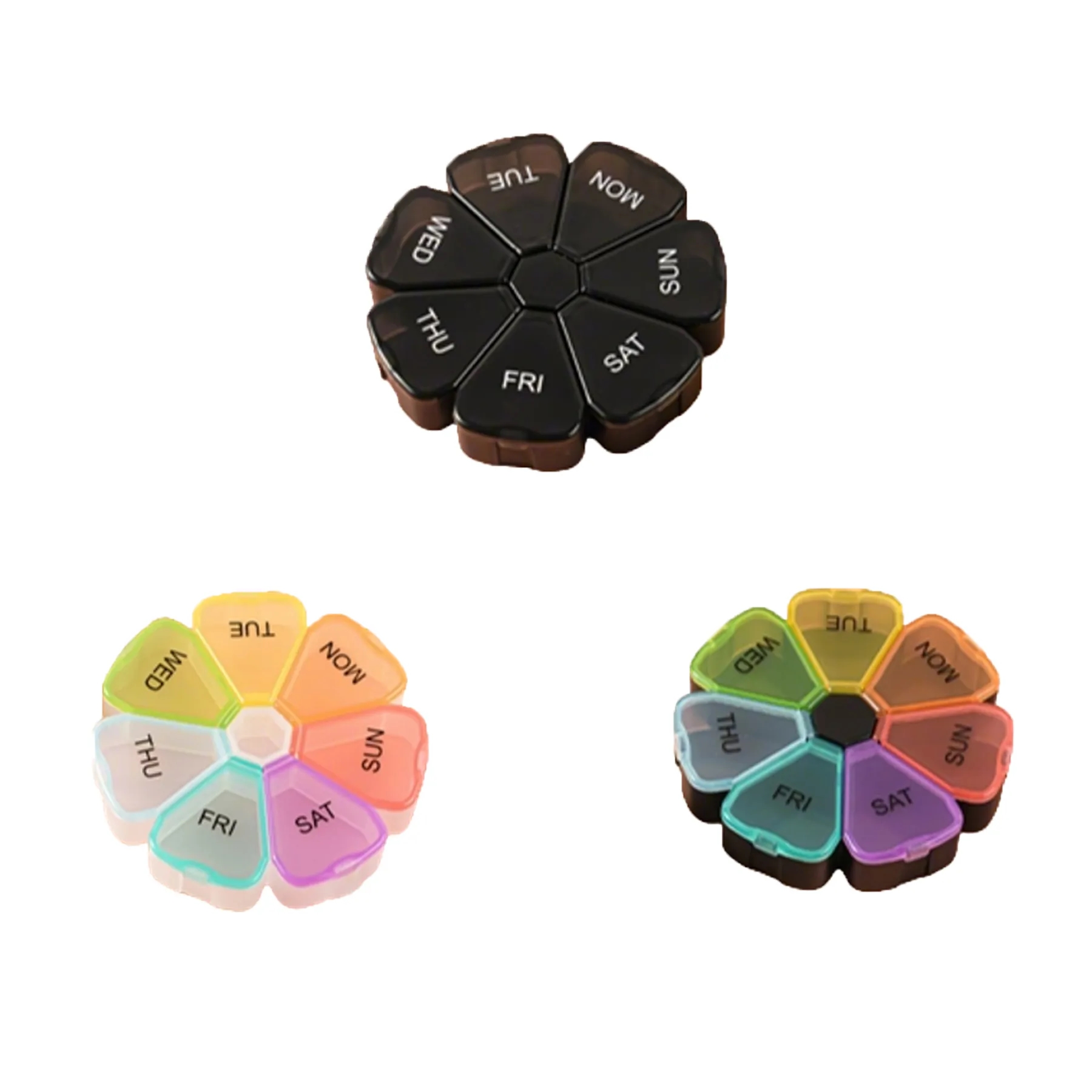 7-Day Flower Pill Organizer - Image 3