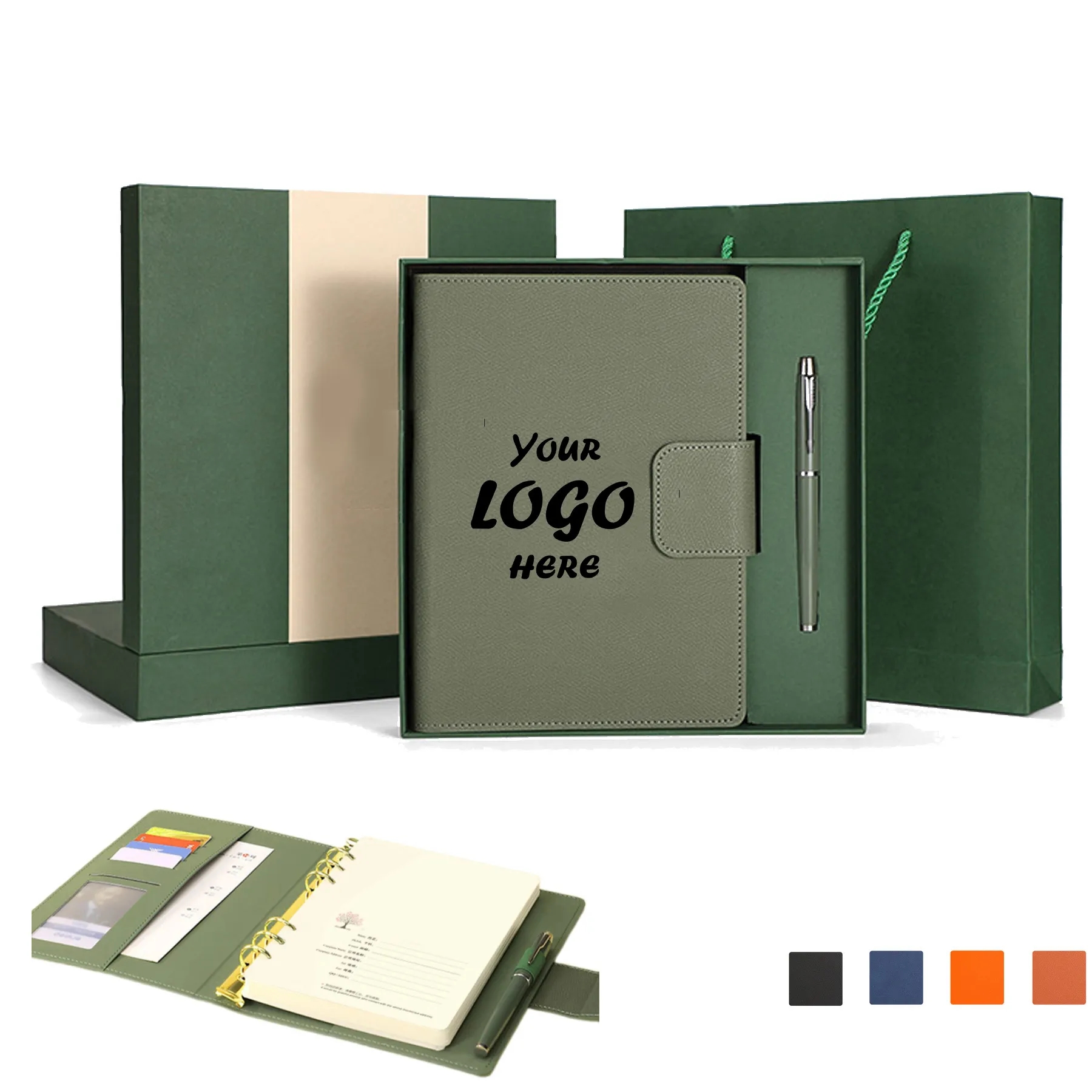 A5 PU Binder Notebook