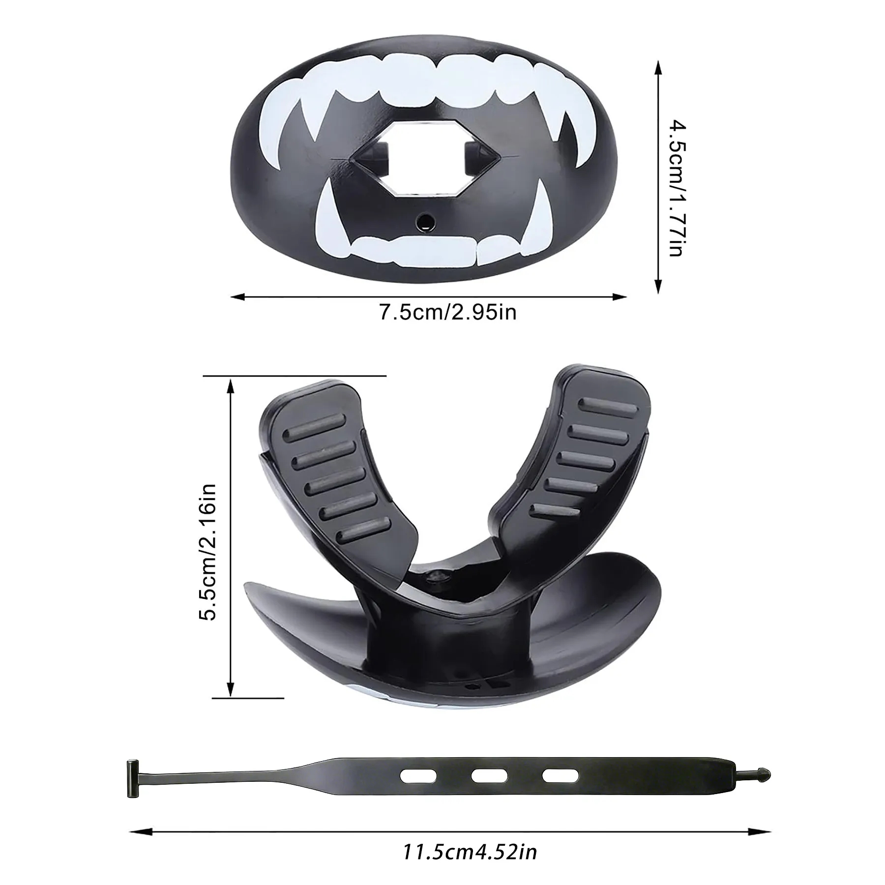 Instant-Fit Sports Lip And Mouth Guard - Image 2