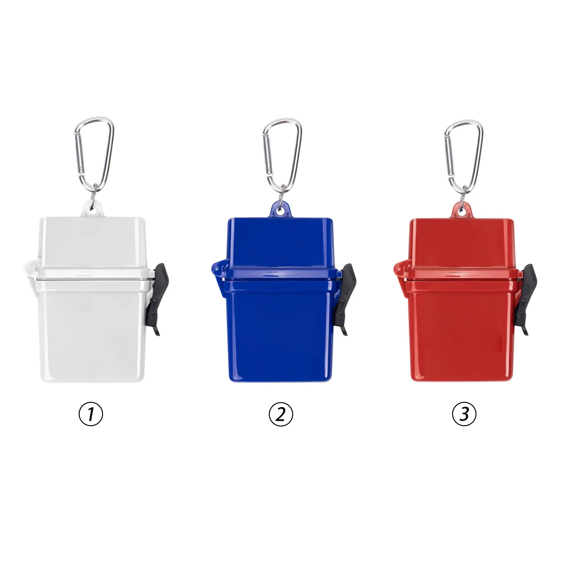 Compact 8-Piece First Aid Kit Shockproof Plastic Hard Case - Image 3