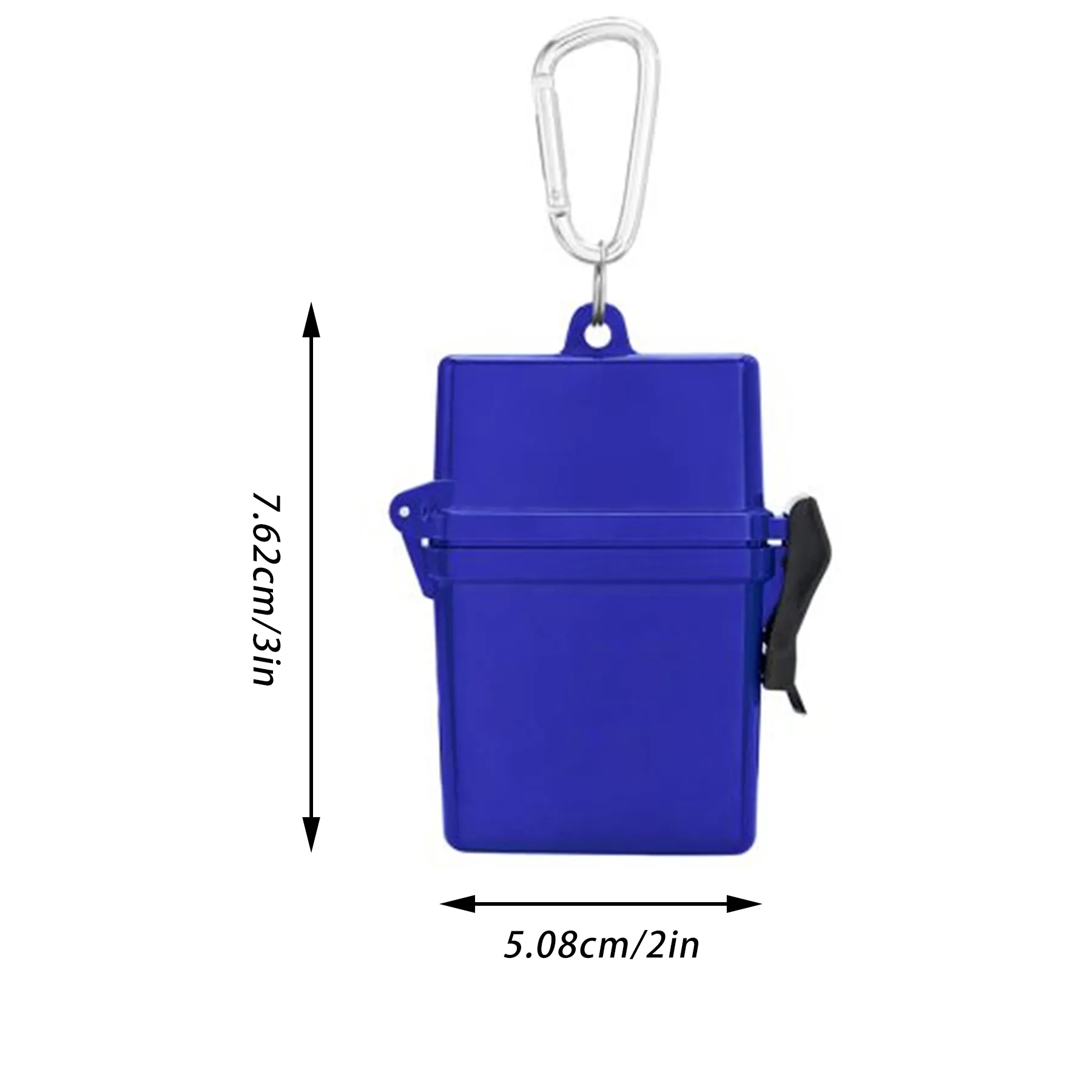 Compact 8-Piece First Aid Kit Shockproof Plastic Hard Case - Image 2
