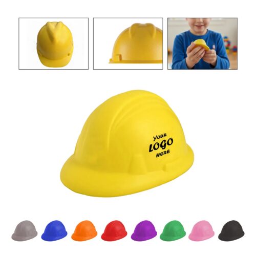Safety Construction Hard Hat Stress Ball