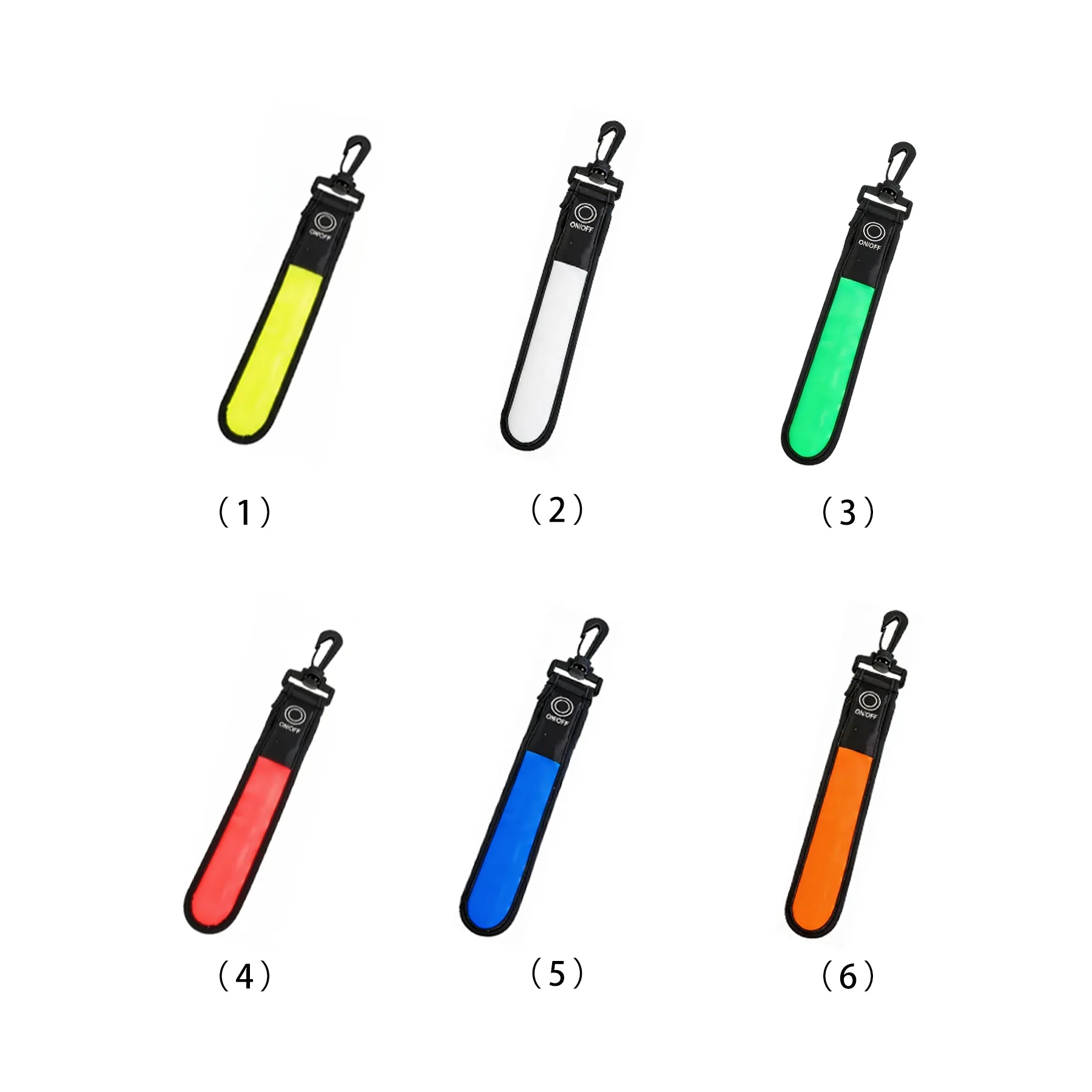 LED Reflective Safety Strip With Swivel Clip - Image 3