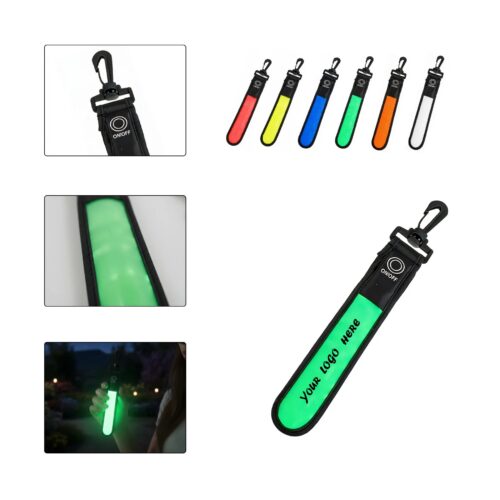 LED Reflective Safety Strip With Swivel Clip