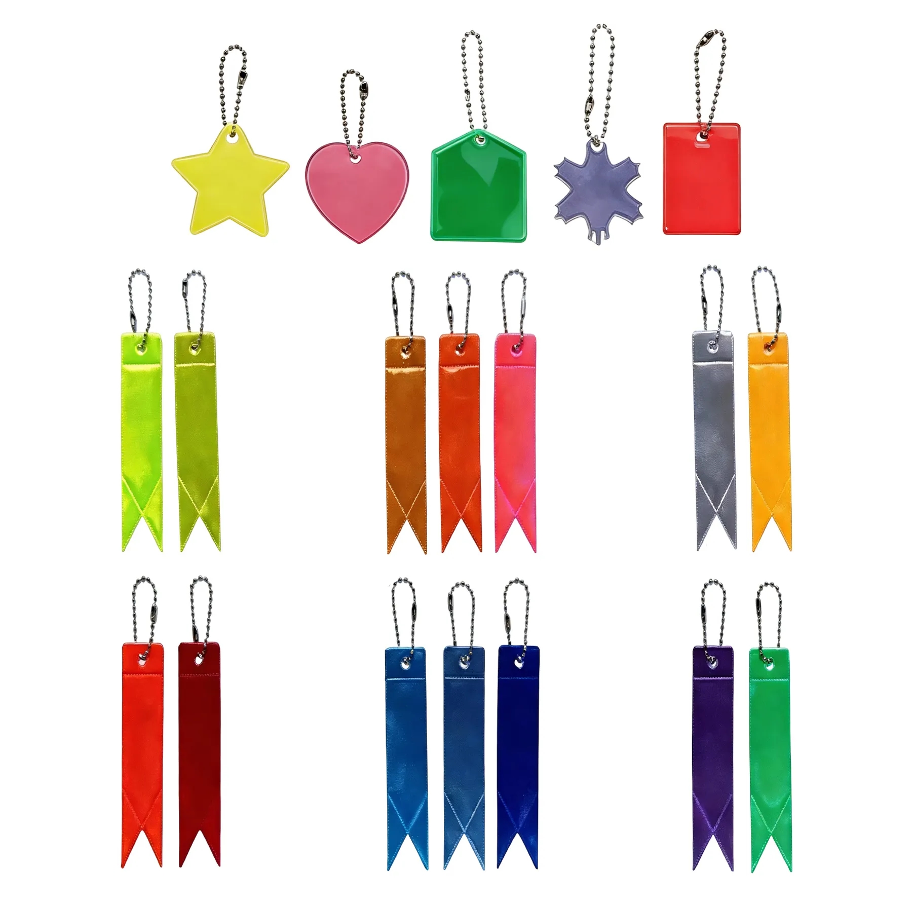 Reflective Backpack Pendant Safety Keychain - Image 3