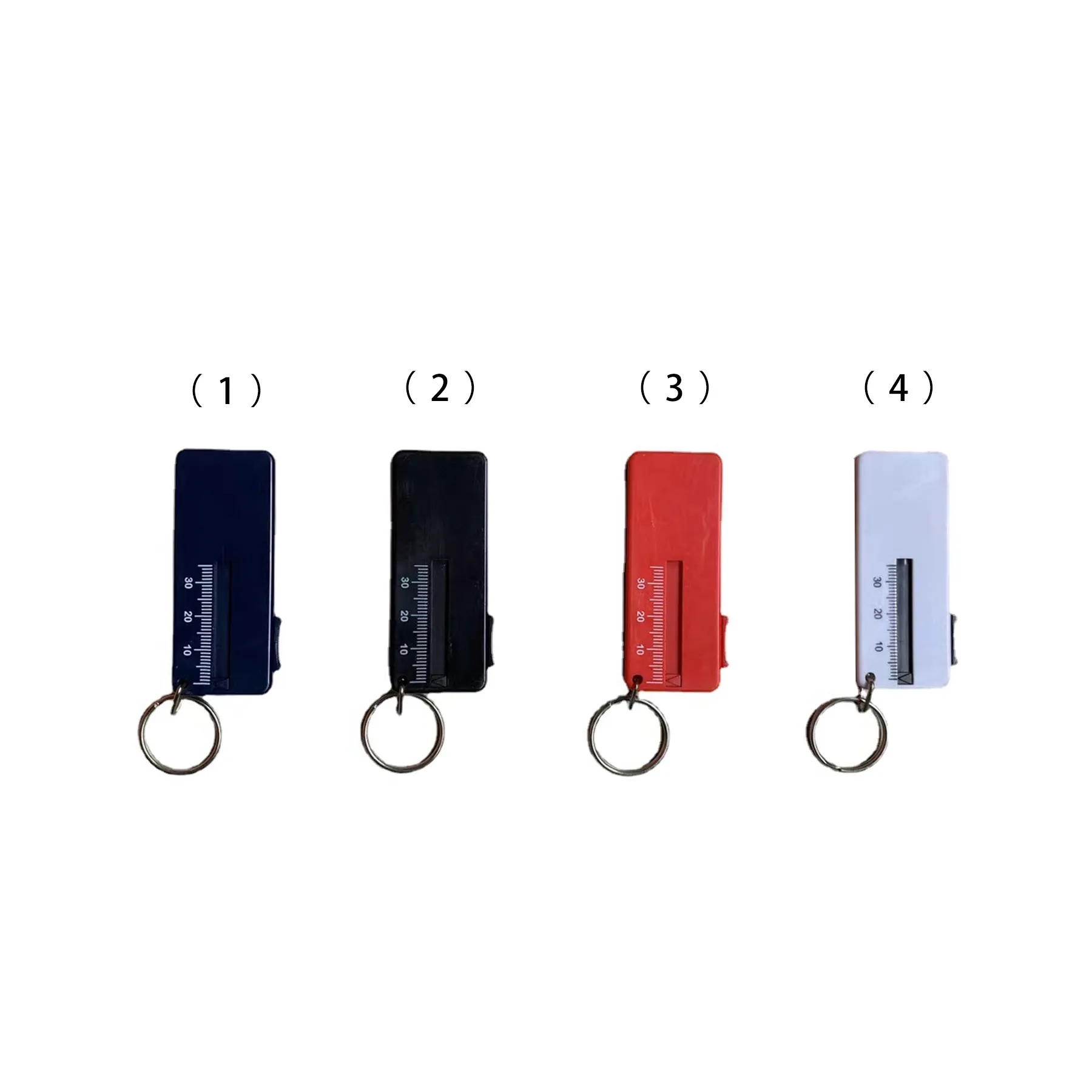 Compact Keychain Tire Gauge For Cars Bikes And Travel - Image 3