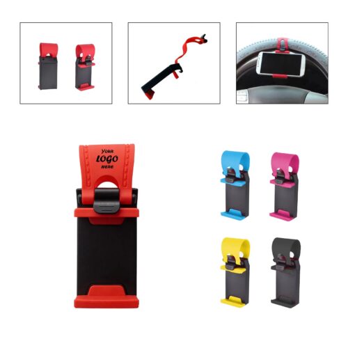 Portable Steering Wheel Phone Holder For Car Travel