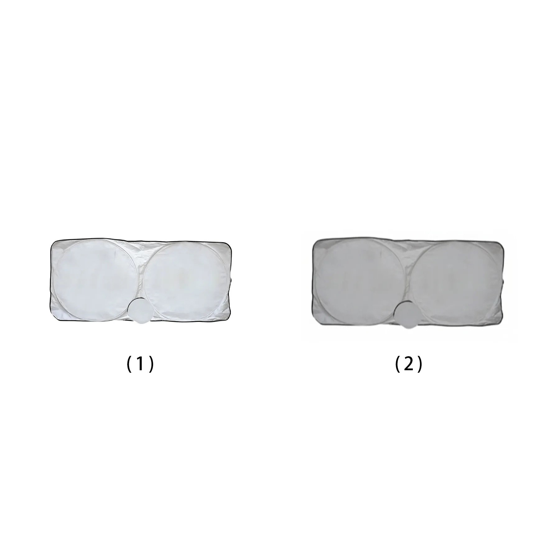 Portable Foldable Windshield Sunshade For Summer Cars - Image 3