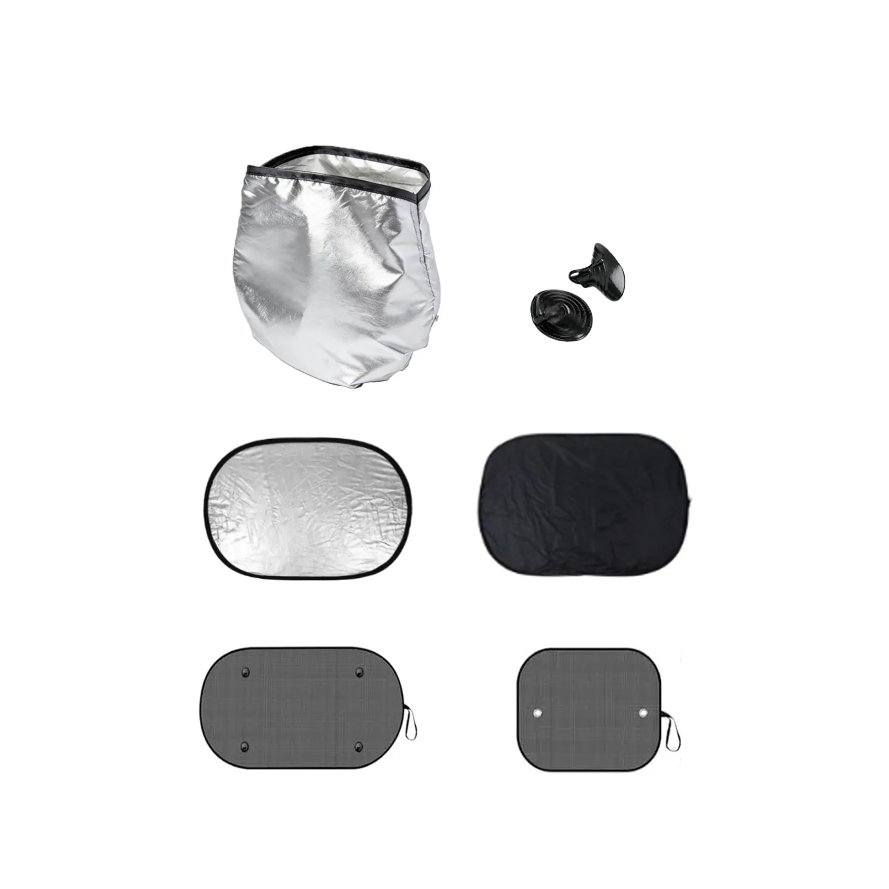 Umbra 4 Piece Car Sun Shade Set With Storage Pouch - Image 3