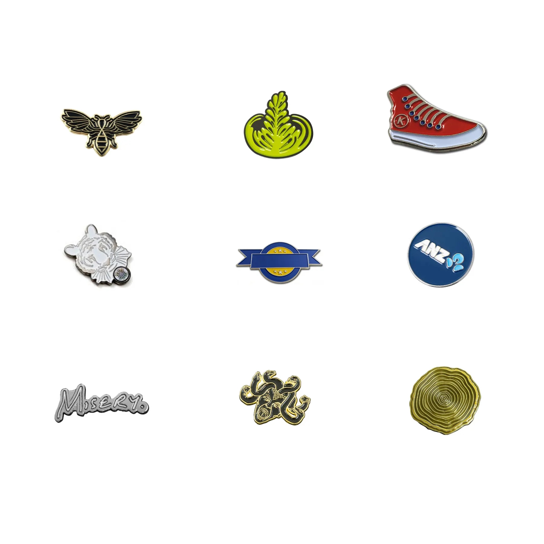 Die Struck Soft Enamel Lapel Pin With Magnet Backing - Image 3