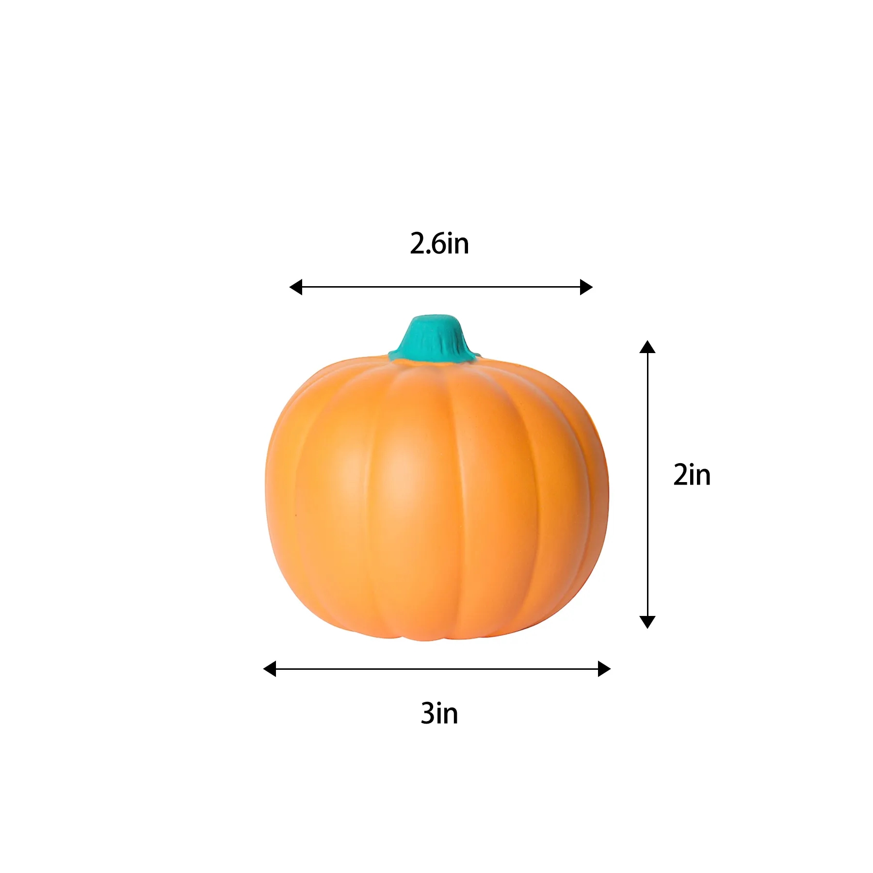 Pumpkin Stress Reliever Squeeze Toy - Image 2