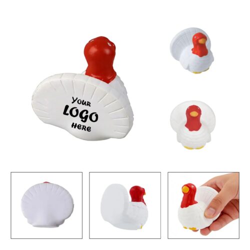 PU Foam Pad Print Thanksgiving Turkey Stress Reliever