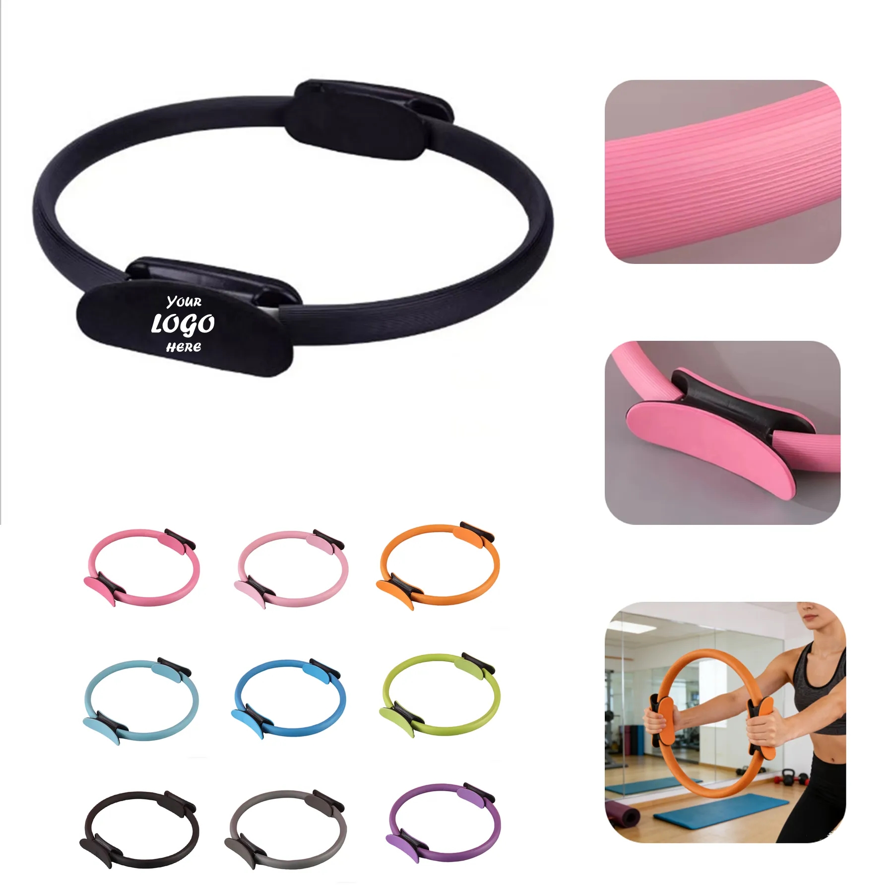 Custom Pilates Ring Fitness Training Exercise Tool
