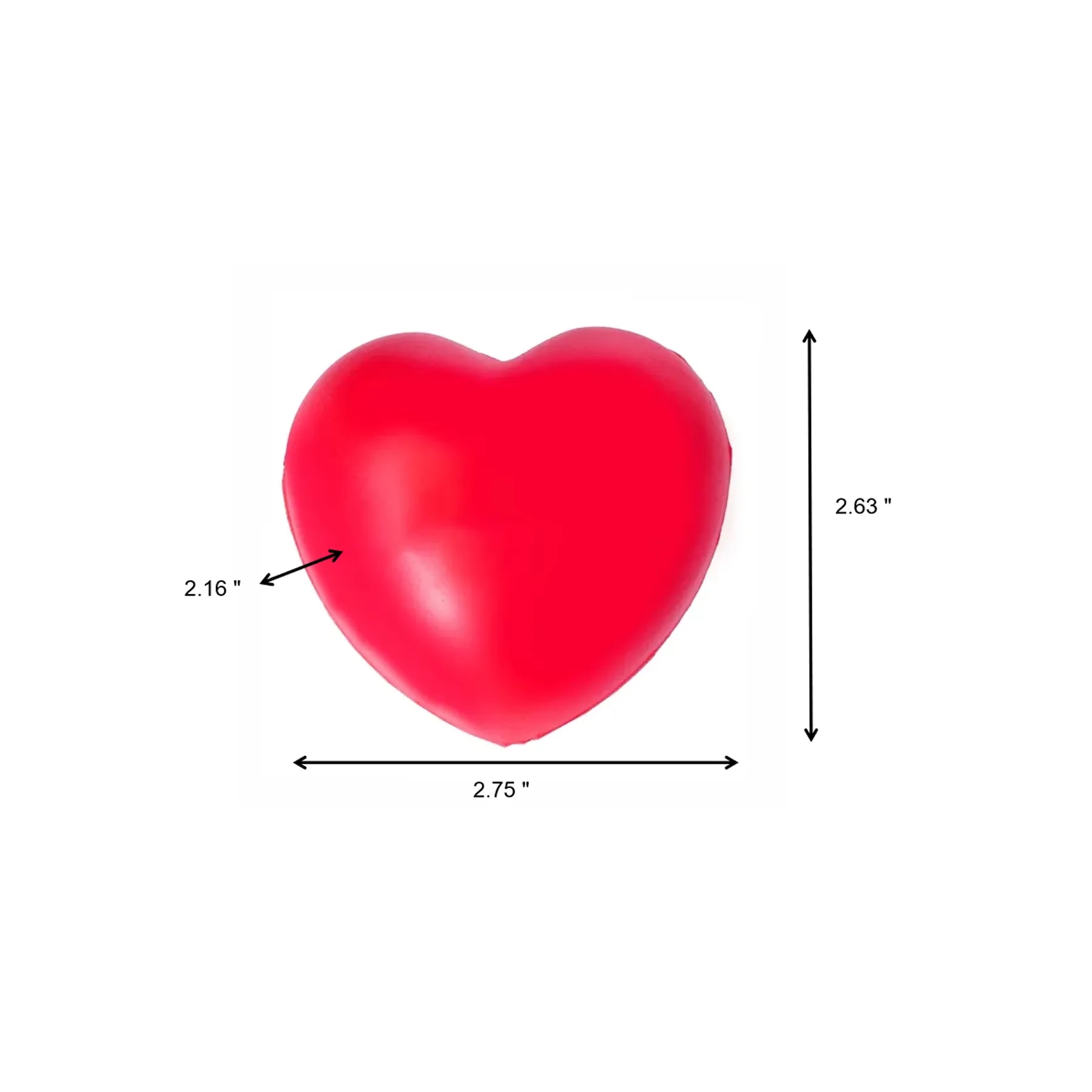 Custom Heart Stress Reliever Wellness Promo Gift - Image 2
