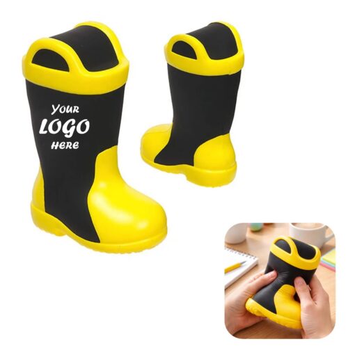Firefighter Boot Foam Stress Reliever Promotional Toy