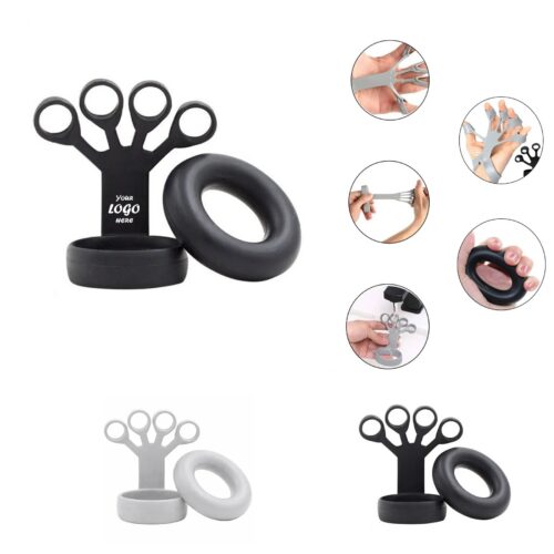 Portable Silicone Finger Grip Strength Exercise Trainer Set