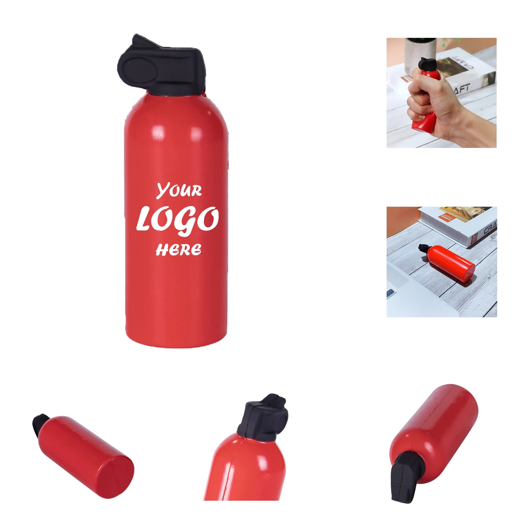 Fire Extinguisher Foam Stress Reliever Promotional Toy