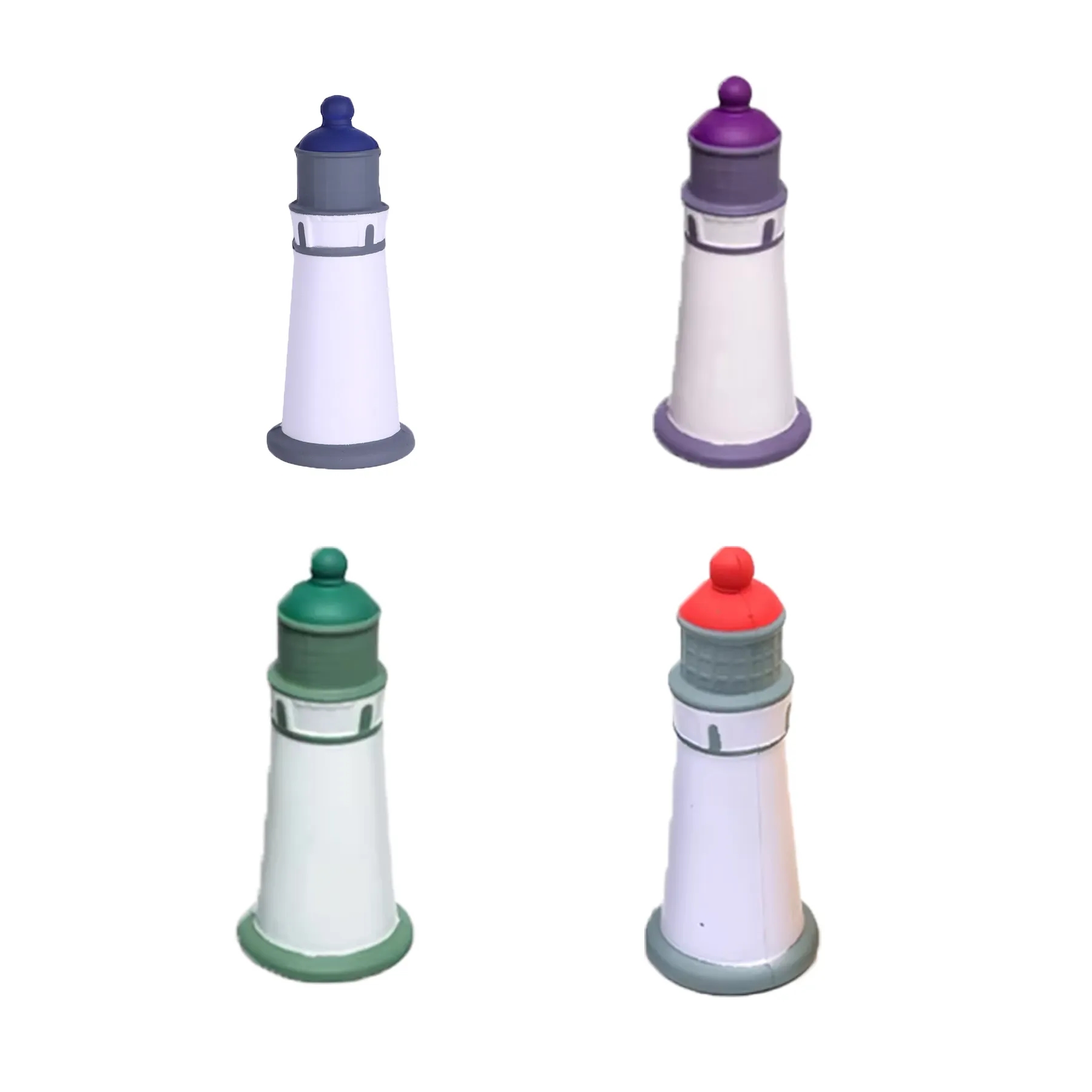PU Foam Lighthouse Shaped Stress Reliever Toy - Image 3