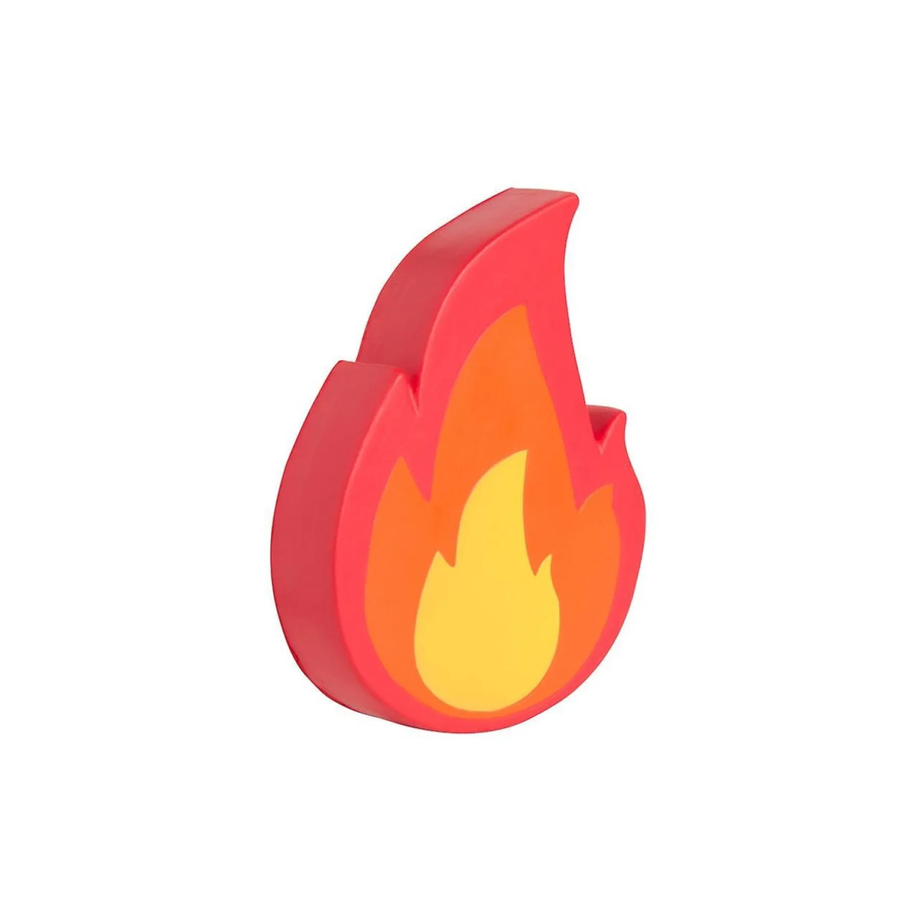 PU Foam Fire Emoji Stress Relief Squeeze Toy - Image 3
