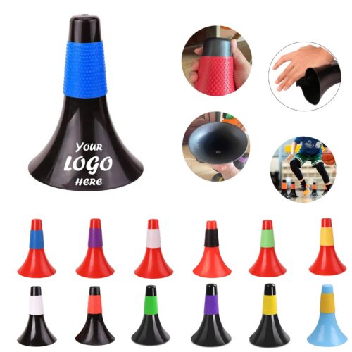 Portable Plastic Agility Training Marker Cones Set