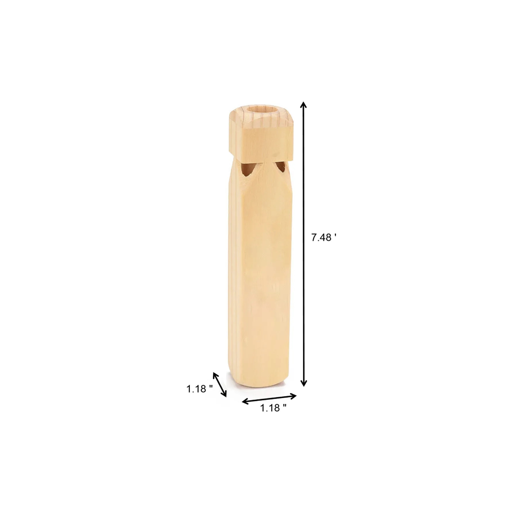 Wooden Train Whistle Musical Toy for Kids - Image 2