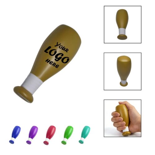 PU Foam Baseball Bat Shaped Stress Relief Ball