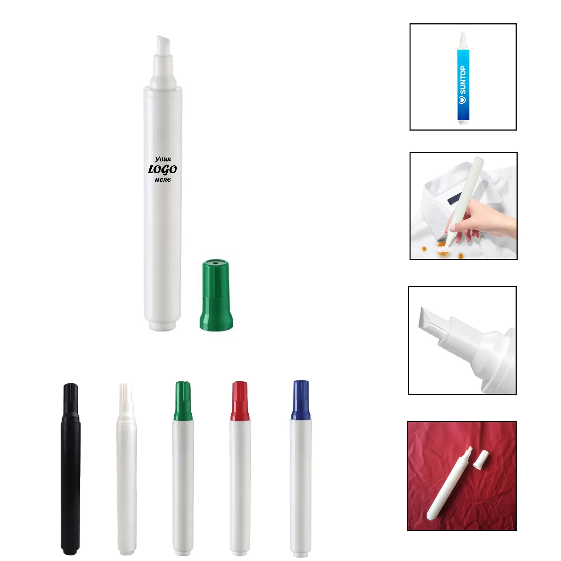 Compact Stain Removing Pen for Quick Fabric Care