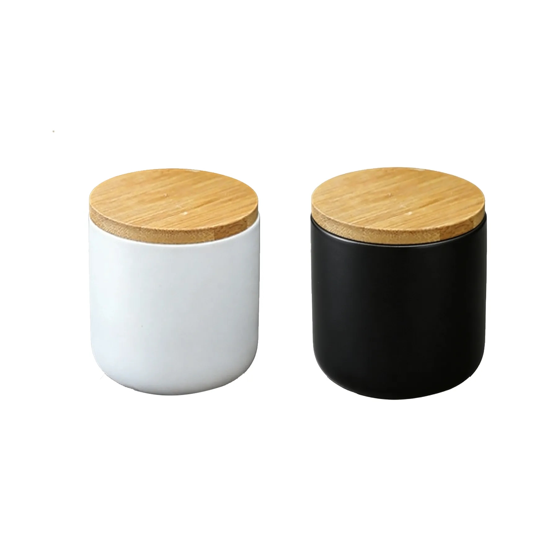 3 Oz Zen Pod Soy Candle In Ceramic Jar With Bamboo Lid - Image 3