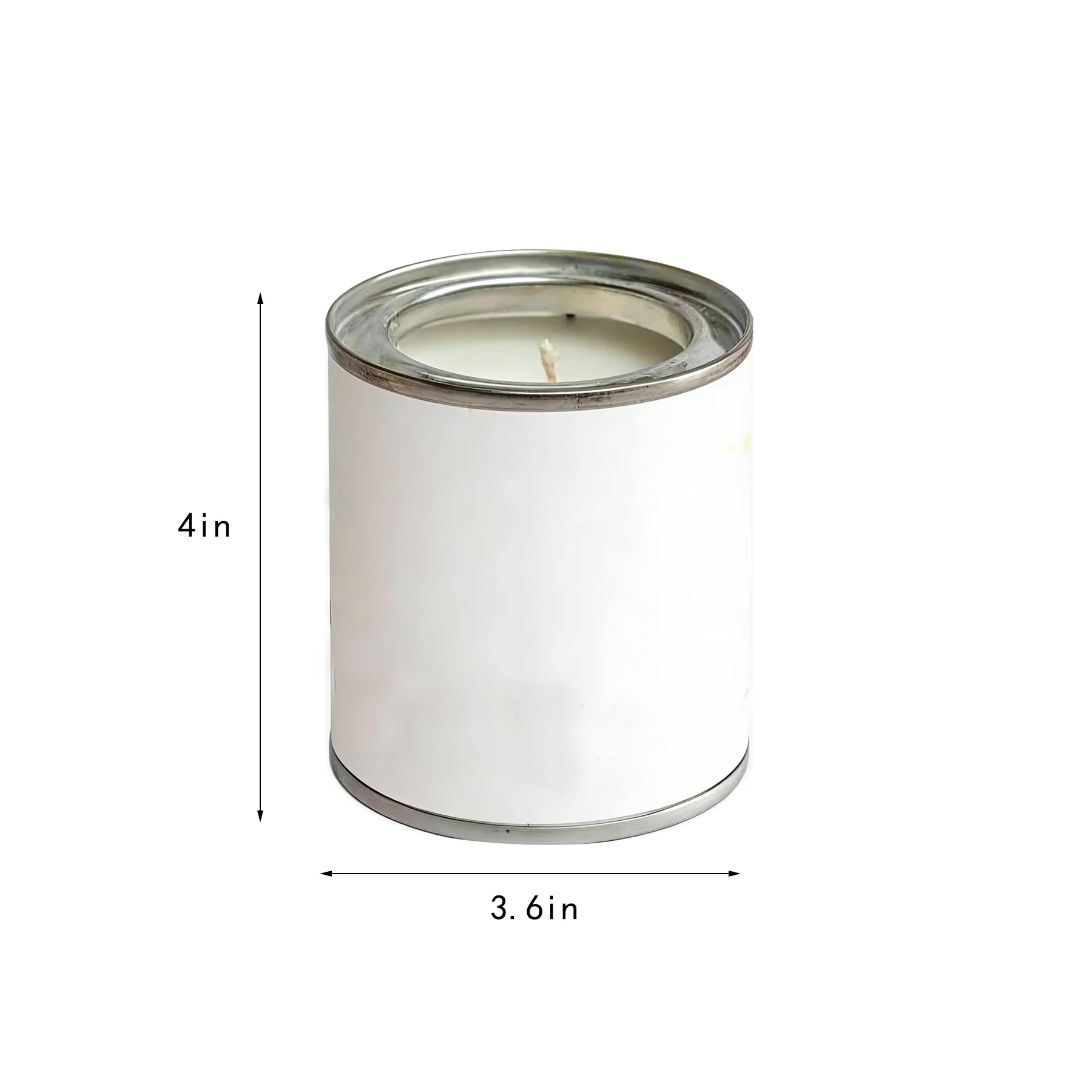 14 Oz Zion Inspired Soy Candle In Metal Tin With Gift Box - Image 2