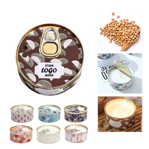 80g Easy-Open Vintage Aromatherapy Soy Candle Tin