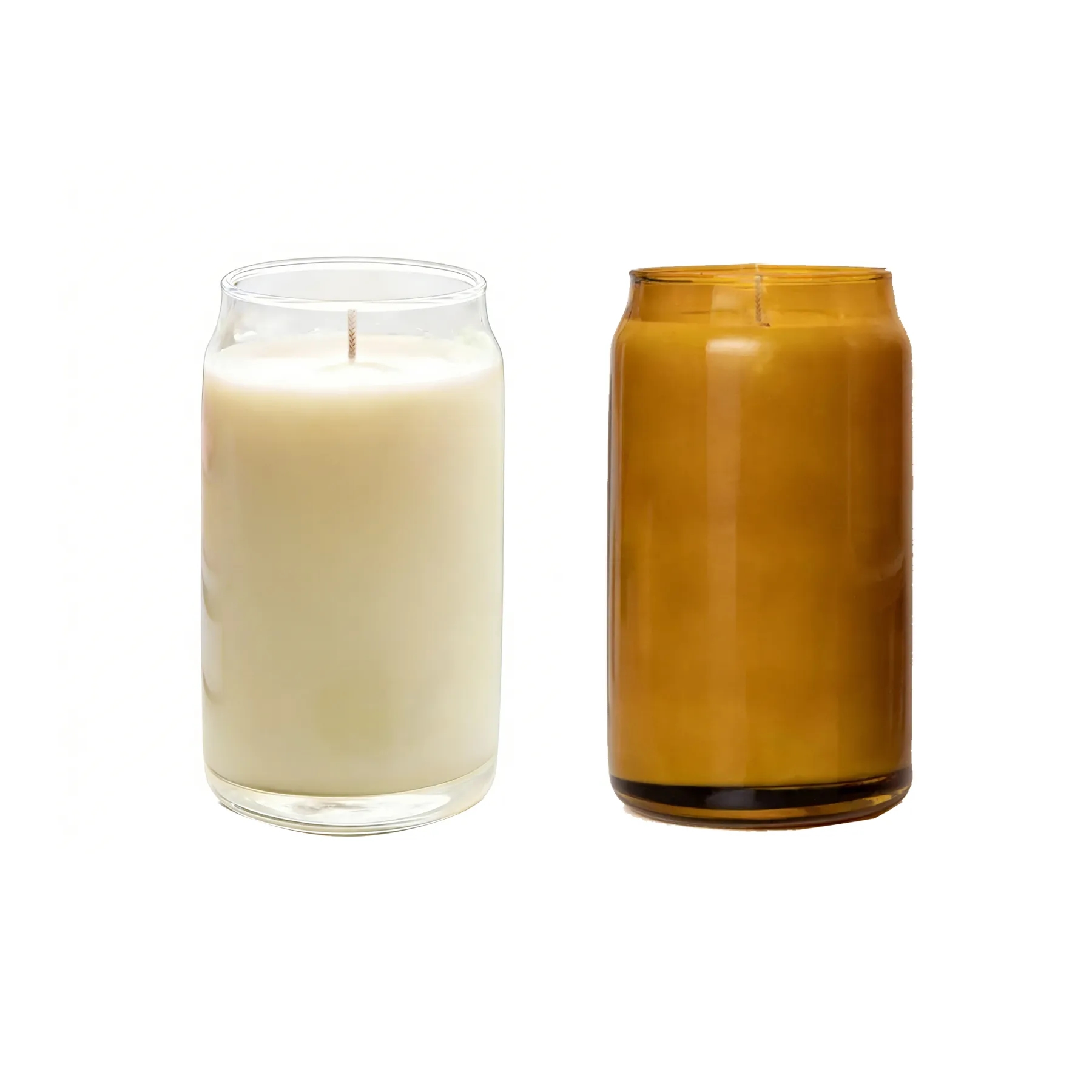 16 Oz Beer Can Glass Soy Candle With Direct Print Decoration - Image 3