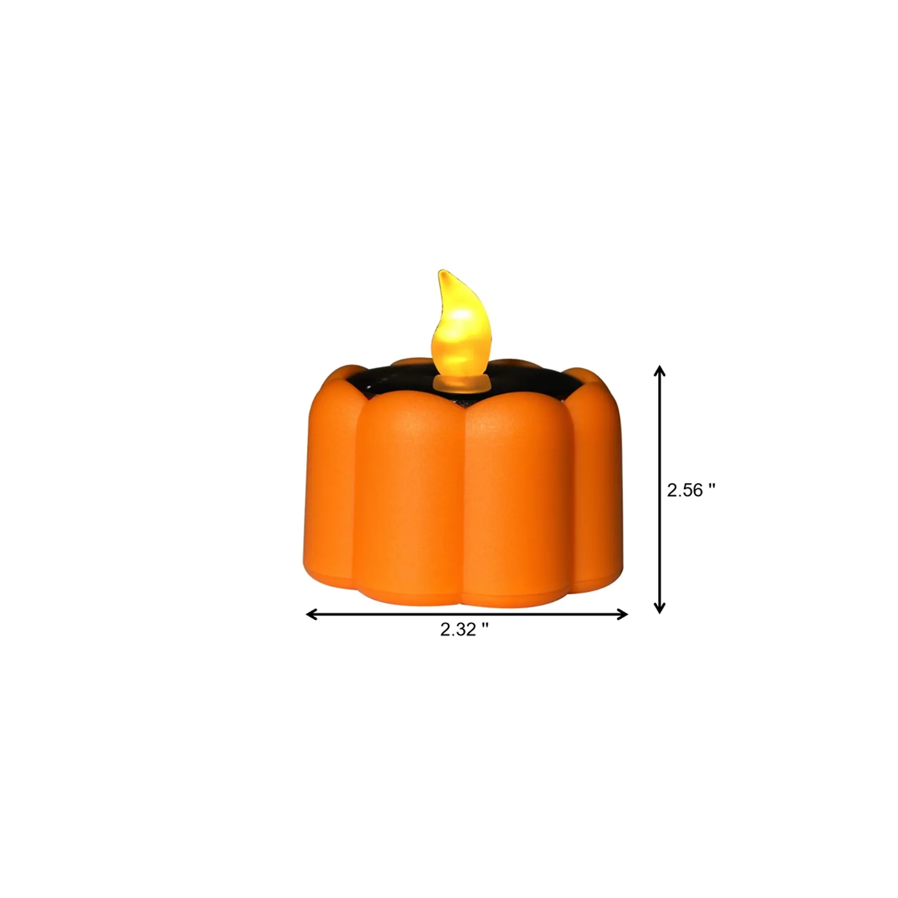 LED Pumpkin Candle Light For Halloween Table Decor - Image 2